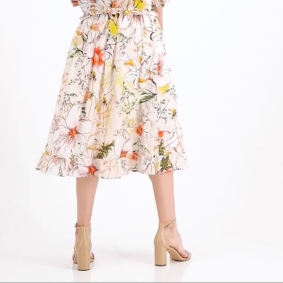 BNWT Floral Midi Skirt - Picture 4 of 6